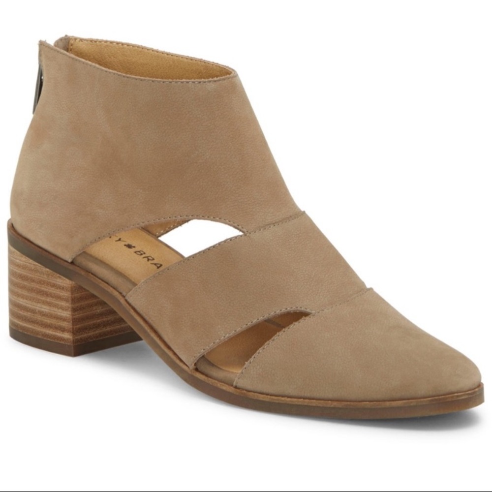 Nwob lucky brand ralwan cutout bootie